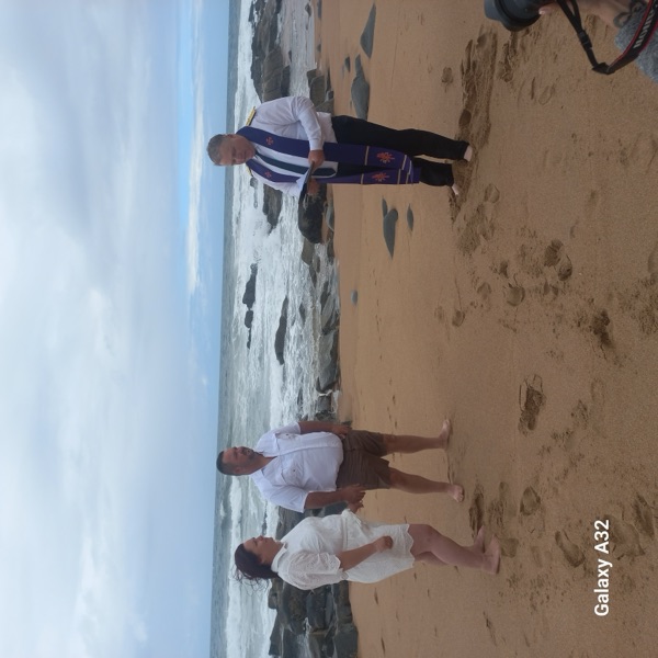 Wedding ceremony by Dr. Gerrit Rademeyer in Brenton-on-Sea