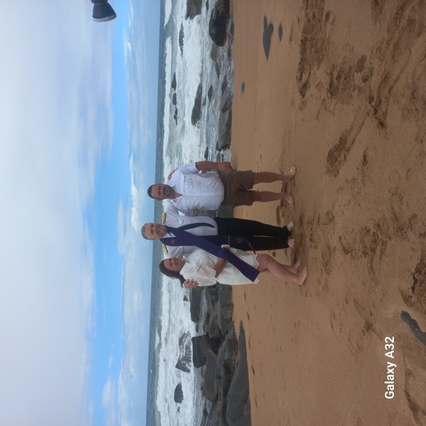 Wedding ceremony by Dr. Gerrit Rademeyer in Brenton-on-Sea