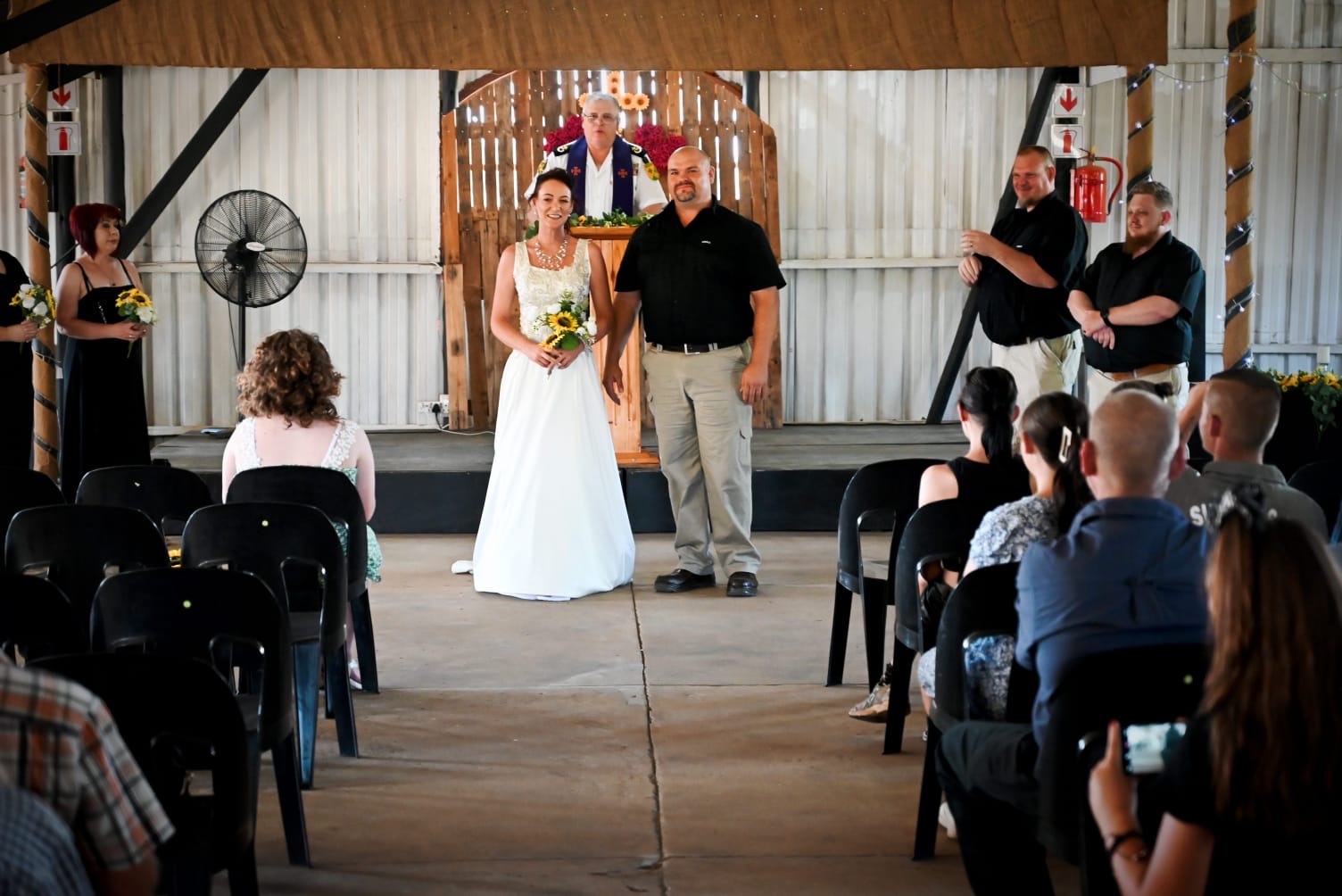Wedding ceremony by Dr. Gerrit Rademeyer in Brenton-on-Sea